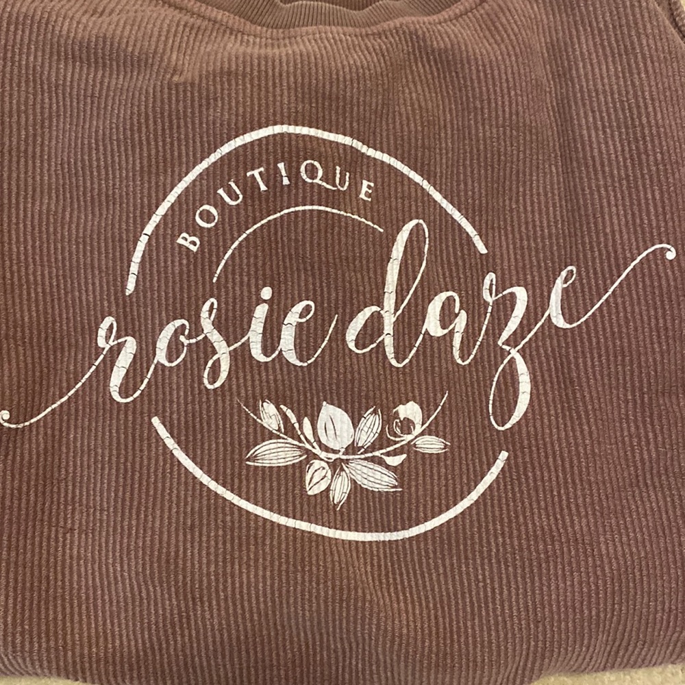 Rosie Daze Corded Crew
